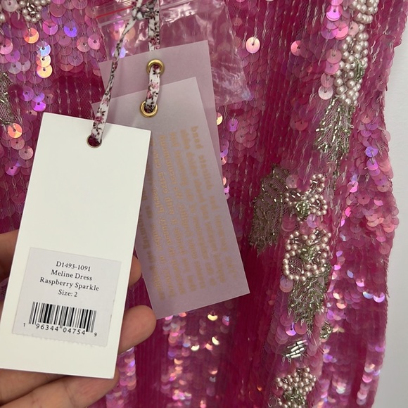 ❌❌no longer available❌❌LoveShackFancy Meline Embellished Sequined Dress - Picture 4 of 5